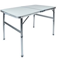 Brüder Mannesmann Aluminium campingtafel, opvouwbaar (Hobby) - 70115