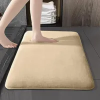 AquaVelours Super Absorberende Badmat - Ultra Antislip Deurmat van Koraalfluweel AquaVelours Super Absorberende Badmat - Ultra Antislip Deurmat van Koraalfluweel
