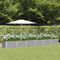 Plantenbak Lichtgrijs 480 x 80 x 45 cm Staal