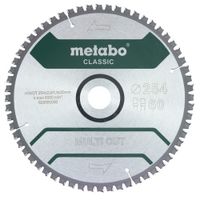 Metabo Accessoires Cirkelzaagblad | Multi Cut Classic | 254x30mm | Z60 FZ/TZ 5° neg/B - 628666000 - thumbnail