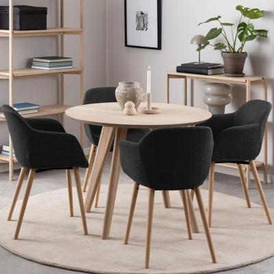 Bendt Ronde Eettafel 'Kimya' Eiken, 100cm