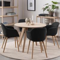 Bendt Ronde Eettafel 'Kimya' Eiken, 100cm