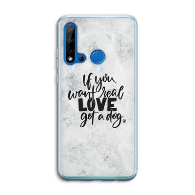 Partner in crime: Huawei P20 Lite (2019) Transparant Hoesje