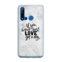 Partner in crime: Huawei P20 Lite (2019) Transparant Hoesje