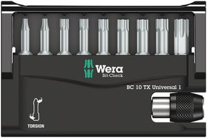 Wera 8167-9 TORX®/TZ 05056164001 Bitset 10-delig Binnen-Torx Torsion zone