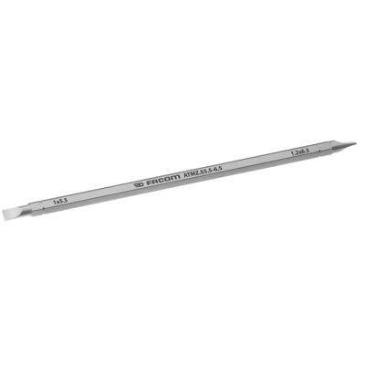 Facom Omkeerbaar Bled | 1/4" | Voor Sleufschroeven 5,5 en 6,5 mm - ATMZ.S5.5-6.5