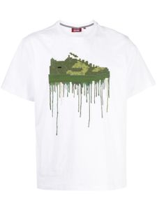 Mostly Heard Rarely Seen t-shirt Green Louis en coton - Blanc