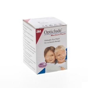 Opticlude 3m Junior Oogkompres 63mmx48mm 50 1537