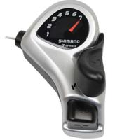 Versteller rechts 7 speed Shimano ST-TX50 - zwart/zilver