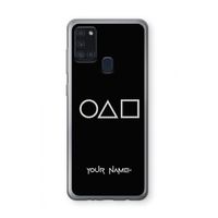 Squid Game: Samsung Galaxy A21s Transparant Hoesje