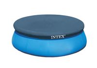 Intex afdekzeil Easy zwembad 220 cm vinyl donkerblauw - thumbnail