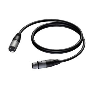 PROCAB CAB901 audio kabel 3 m XLR Zwart