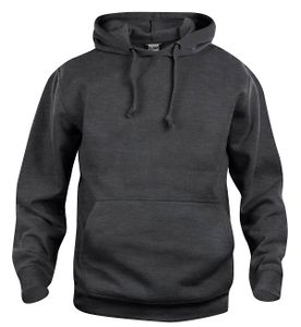 Clique 021031 Basic Hoody - Antraciet Melange - 3XL