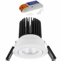 LED inbouwspot 13W 3000K 1150 lumen vast compleet Boreano 3