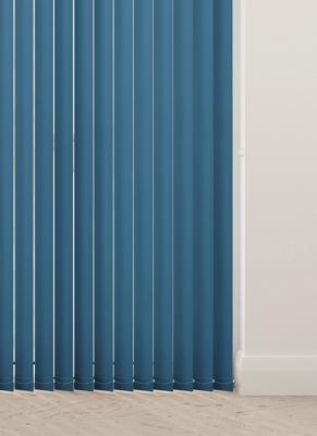 Verticale lamellen - Unicolour nachtblauw