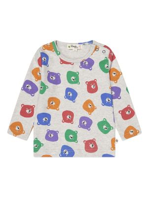 the bonnie mob t-shirt Conker à imprimé ourson - Gris
