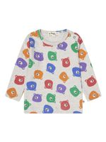 the bonnie mob t-shirt Conker à imprimé ourson - Gris