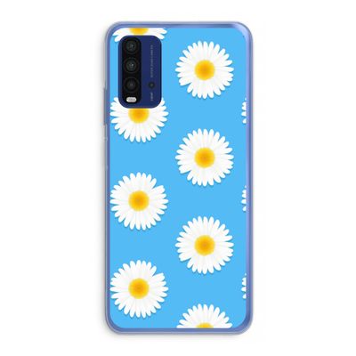Margrietjes: Xiaomi Redmi 9T Transparant Hoesje