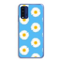 Margrietjes: Xiaomi Redmi 9T Transparant Hoesje Margrietjes: Xiaomi Redmi 9T Transparant Hoesje