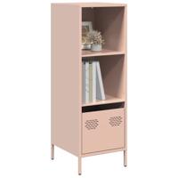 Hoge kast 35x39x103,5 cm staal roze