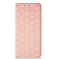 Xiaomi Redmi Note 11/11S Hoesje met Magneet Pattern Orange - thumbnail