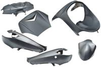 Plaatset 6-delig Edge voor Peugeot Vivacity tot bouwjaar 2008 - anthraciet