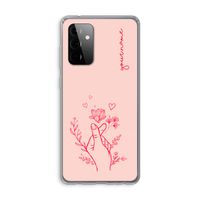 Giving Flowers: Samsung Galaxy A72 Transparant Hoesje