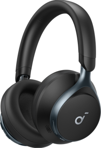 Soundcore Space One Headset Bedraad en draadloos Hoofdband Oproepen/muziek Bluetooth Zwart