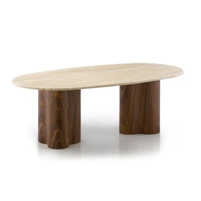 Hoofdtafel Home ESPRIT Bruin 130 x 70 x 45 cm