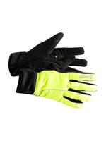 Craft Siberian 2.0 fietshandschoenen geel/zwart unisex