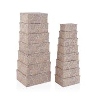 Set decoratieve dozen Versa MARRAKECH Karton (15 Onderdelen)