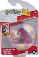 Pokemon Figure - Clefairy + Heal Ball (Clip 'n' Go)