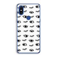 Eye pattern #2: Xiaomi Mi Mix 3 Transparant Hoesje