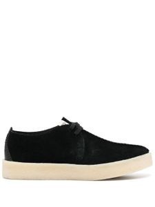 Clarks Originals baskets en daim à lacets - Noir