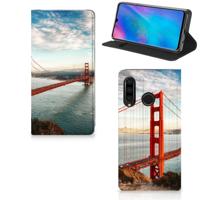 Huawei P30 Lite New Edition | Book Cover | Golden Gate Bridge