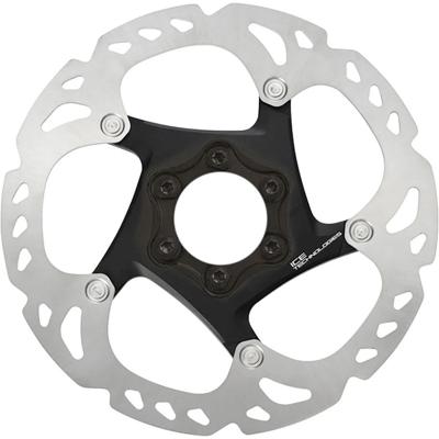 Shimano remschijf deore xt 160mm 6-gaats zilver/zwart