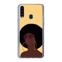 Golden hour: Samsung Galaxy A20s Transparant Hoesje