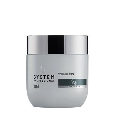 System Professional Masker Volumize Mask 200ml | Voor Fijn en Dun Haar System Professional Masker Volumize Mask 200ml | Voor Fijn en Dun Haar
