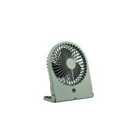 Trio Leuchten Tafelventilator Breezy H 23 cm oplaadbaar pistache groen