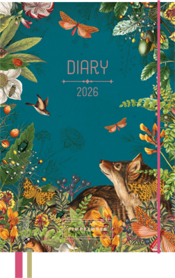 Pimpelmees A5 Agenda 2026 Botanica Fox Sky