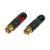 Neutrik NF2CB2 phono plug RCA Cinch (2 stuks)