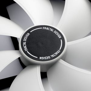 Fractal Design Prisma SL-12 PC-ventilator Zwart, Wit (b x h x d) 120 x 120 x 25 mm