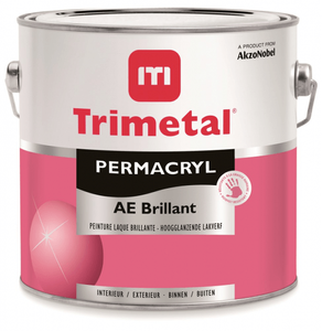 trimetal permacryl ae brillant lichte kleur 2.5 ltr