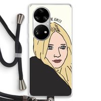 Ashley: Huawei P50 Pro Transparant Hoesje met koord