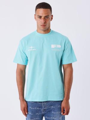 Project X Paris Polaris T-Shirt Heren Lichtblauw - Maat S - Kleur: Lichtblauw | Soccerfanshop