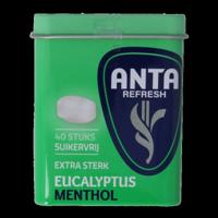 Anta Refresh eucalyptus menthol extra sterk suikervrij 72 Gram