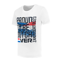 Proud to be Dutch - T-shirt Wit - XL - Max Verstappen