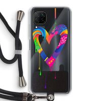 Melts My Heart: Huawei P40 Lite Transparant Hoesje met koord