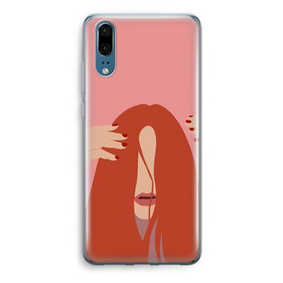 Woke up like this: Huawei P20 Transparant Hoesje