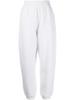 Alexander Wang logo-print track pants - Blanc - thumbnail